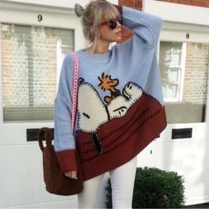 Zara Snoopy Sweater